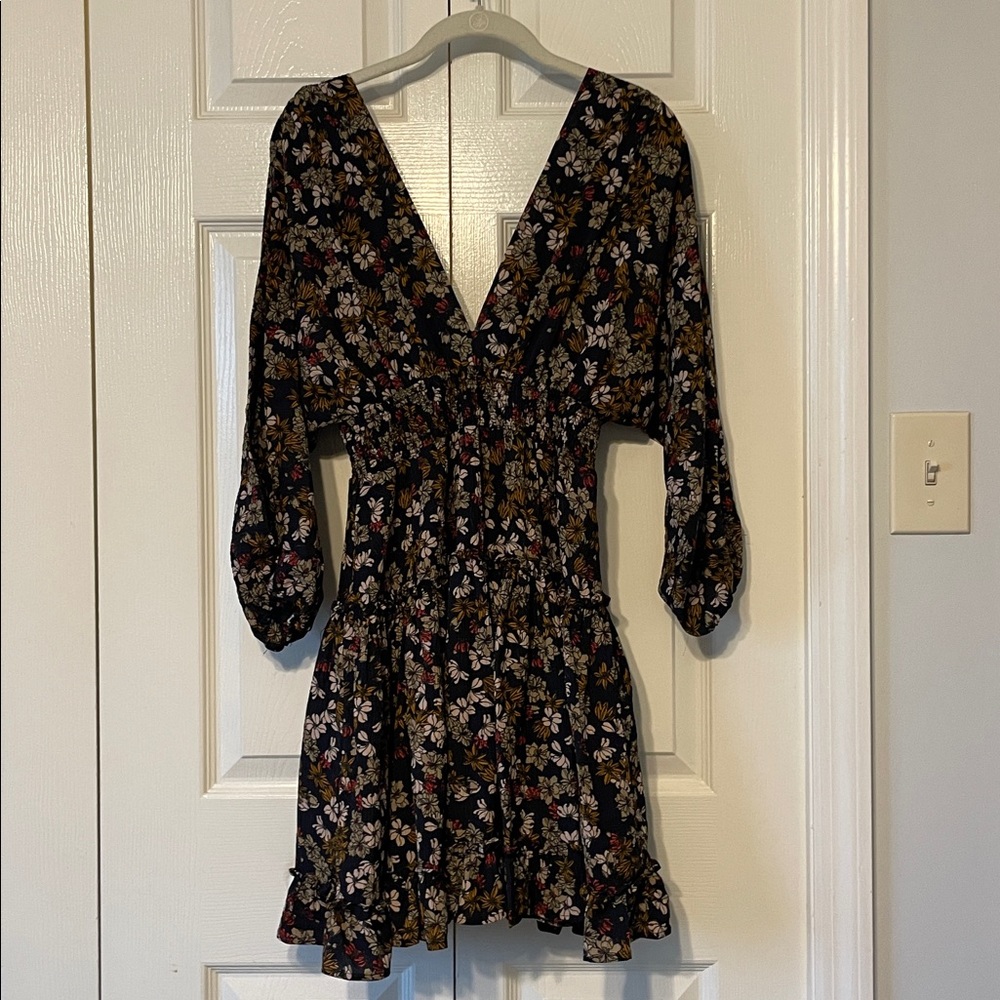 Fate Floral Long Sleeve Dress